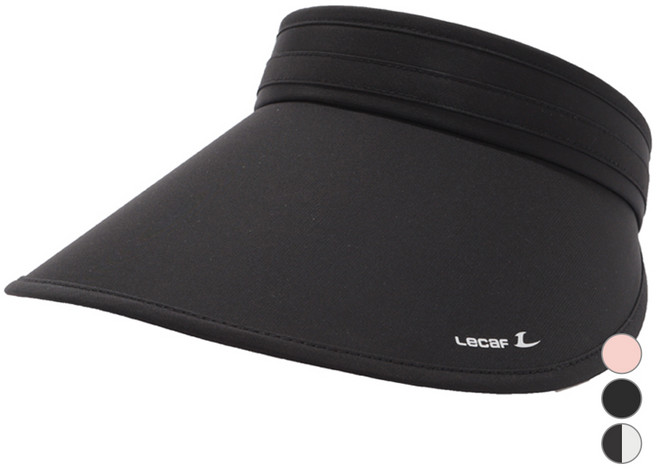 LECAF 女款基本款遮陽帽 LE4C109ABK