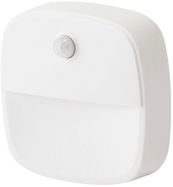 스퀘어 모션감지 센서등, 화이트, 1개