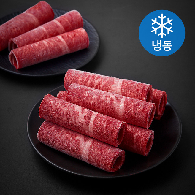 국내산 소고기 돌돌말이 등심 3등급 구이용 (냉동), 1개, 200g