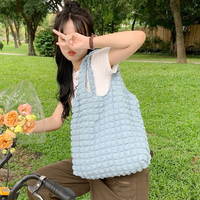 蓬鬆雲朵單肩包