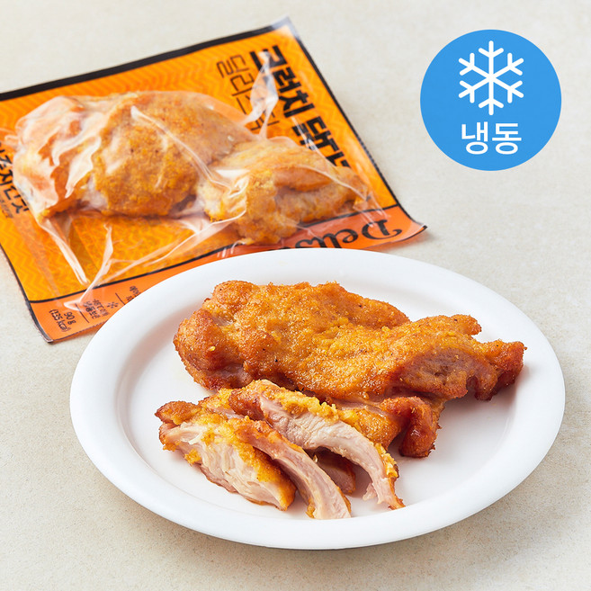 딜리스틱 크런치 닭다리살 케이준치킨맛 (냉동), 90g, 5개
