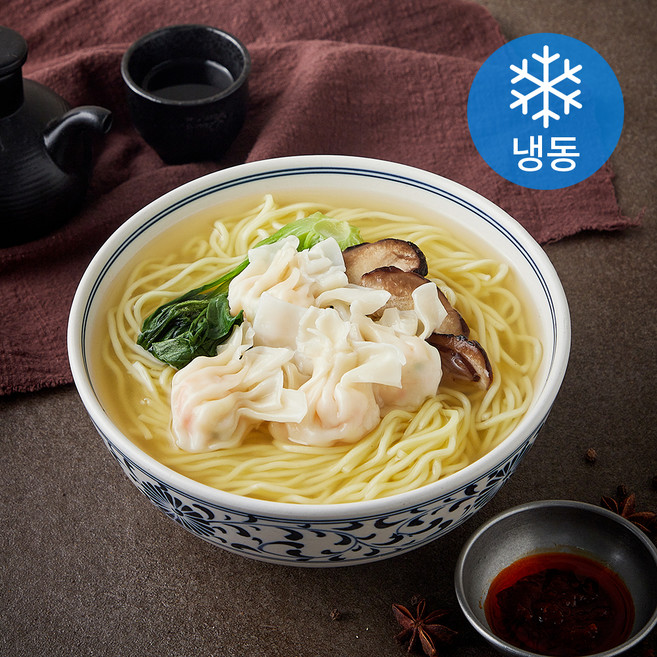 티엔미미 새우완탕면 밀키트 (냉동), 330g, 1개