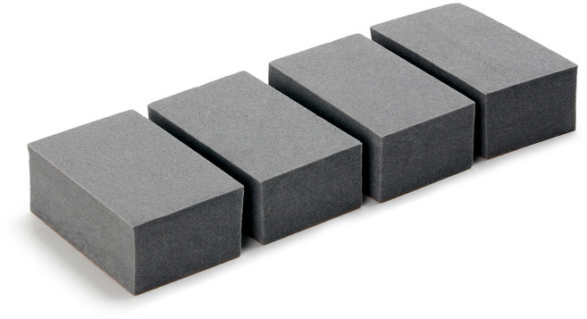 블랙라이노 순정사각 도어가드, 그레이, 4개