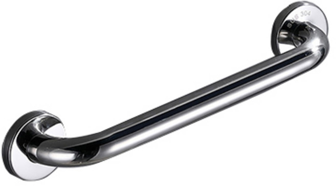 리몬 욕실 안전바, 1개, 실버