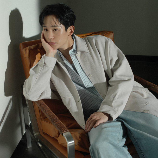 MIND BRIDGE 男士 COUTURE 斜紋布飛行夾克 M1JP2172