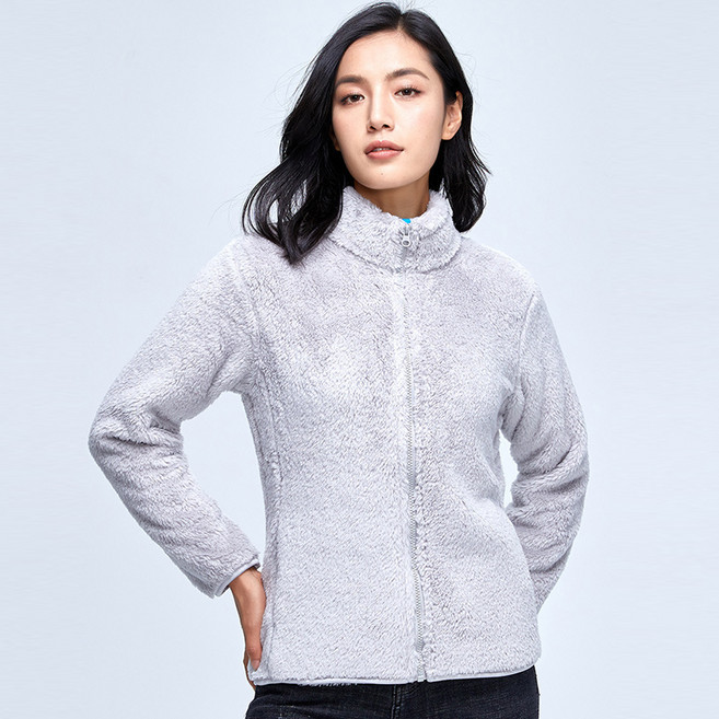 엘쏘 남녀공용 빅사이즈 포근한 따숩 뽀글이 겨울 플리스 자켓