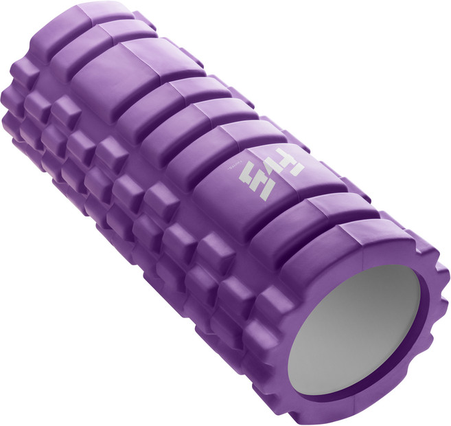 파비츠 하드 마사지 EVA 돌기 폼롤러, 퍼플, 1개