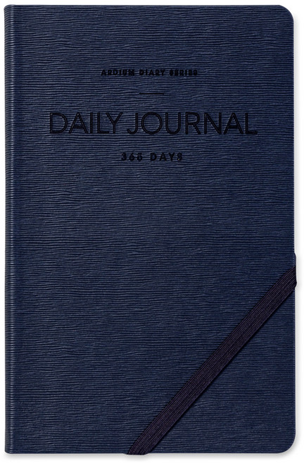 ARDIUM 2025 每日日誌手帳, 1個, 海軍藍