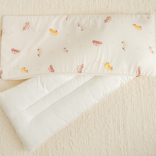 포몽드 생크림 모달 논슬립 와이드베개, 꼬마자동차