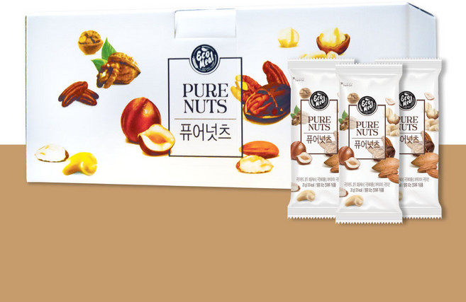 에코밀 퓨어넛츠, 20g, 90개