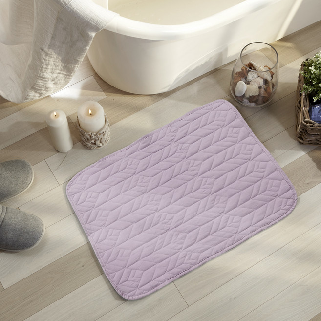 더자리 피그먼트 워싱 발매트, 핑크