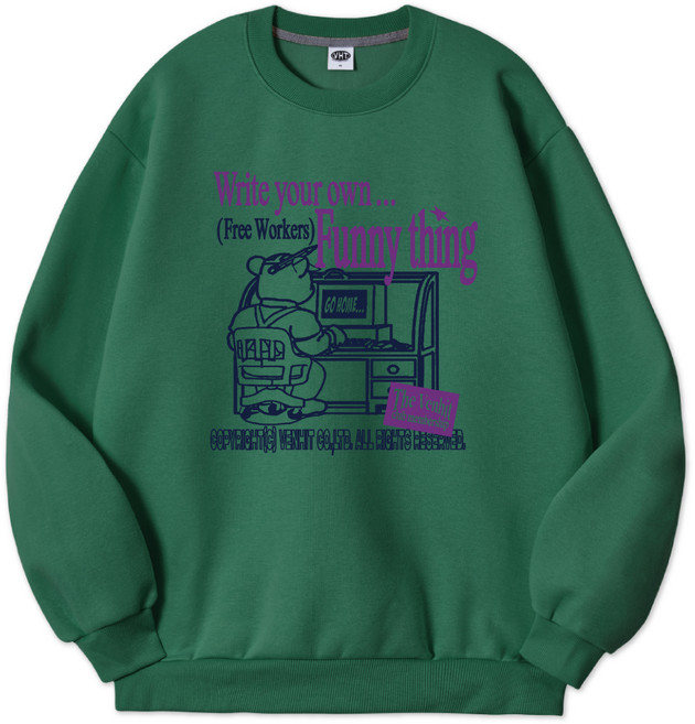 벤힛 남녀공용 고 홈 스웨트셔츠 맨투맨