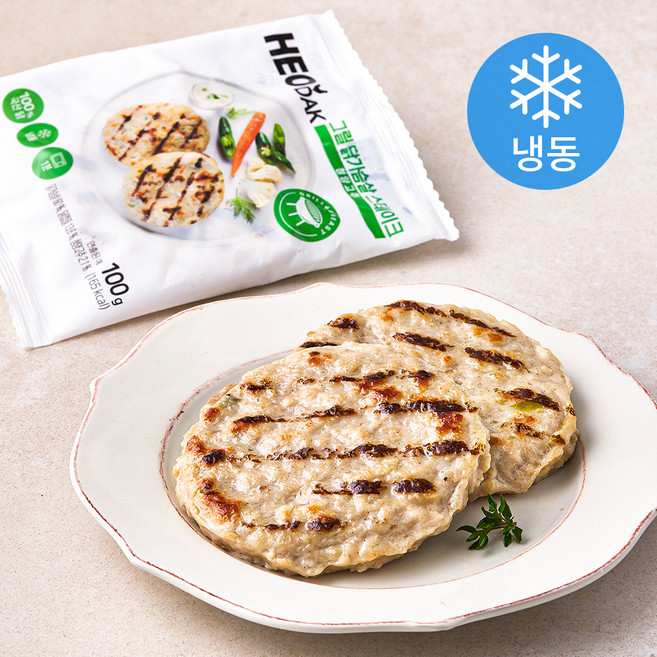 허닭 그릴 닭가슴살 스테이크 청양고추 (냉동), 100g, 1개입, 5개
