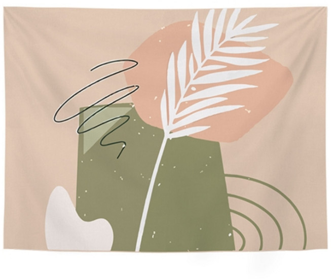 프리스타일 일러스트 패브릭 포스터, type 08