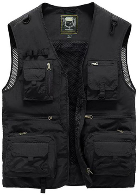 온디즈 남성용 아웃도어 스포츠 포켓 조끼