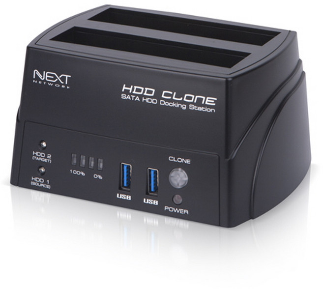 넥스트유 USB3.0 2베이 도킹스테이션 NEXT-655DCU3, NEXT-655DCU3 HUB