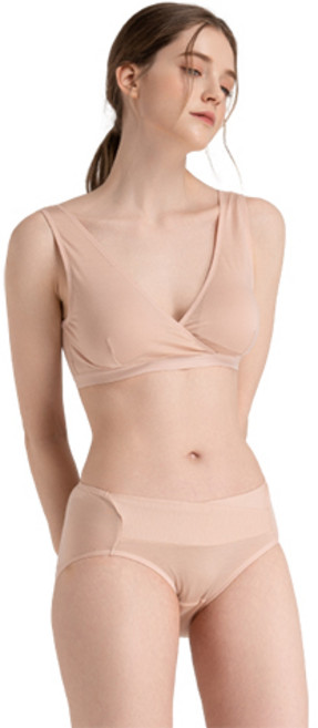 뉴니끄 텐셀랩 수유브라 + 임산부팬티 세트