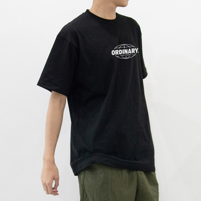 프린트스타 남성용 통기성 오디너리 프린팅 면티 여름 17수 반팔 티셔츠 TSST_26