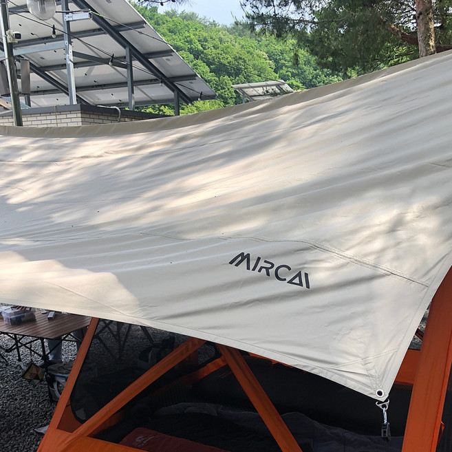 미르카 옥타타프 블랙코팅 옥타곤 150D, 웜그레이