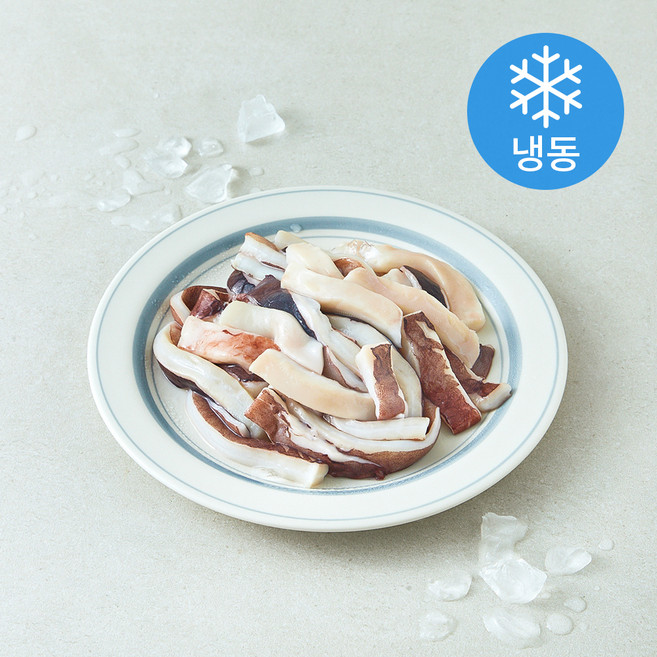 비비수산 손질 대왕오징어 귀채 (냉동), 1개, 500g