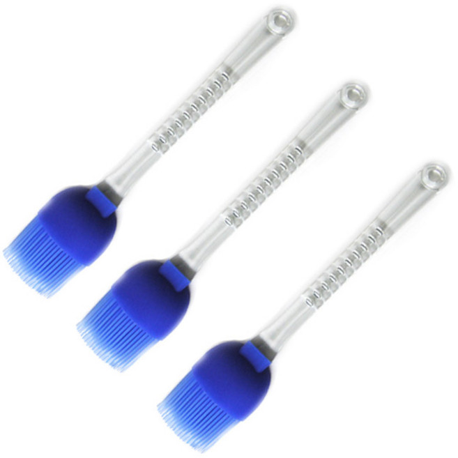 에바 실리콘 붓, 블루, 3개