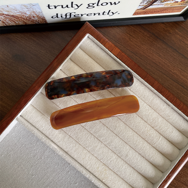 스타일플래닛 실루엣 스퀘어 롱 자동핀 2종 세트