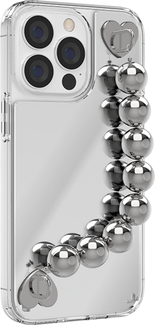 JUST4YOU 에스투비코퍼레이션 아이컬러즈 핸디 스트랩 미러 휴대폰 케이스