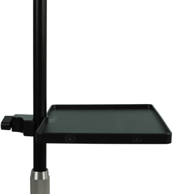 엑스앤엑스 태블릿 거치대 다용도 봉 선반, 블랙, 1개