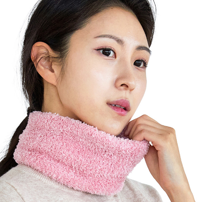 루매스 숏 넥워머, 핑크, 1개