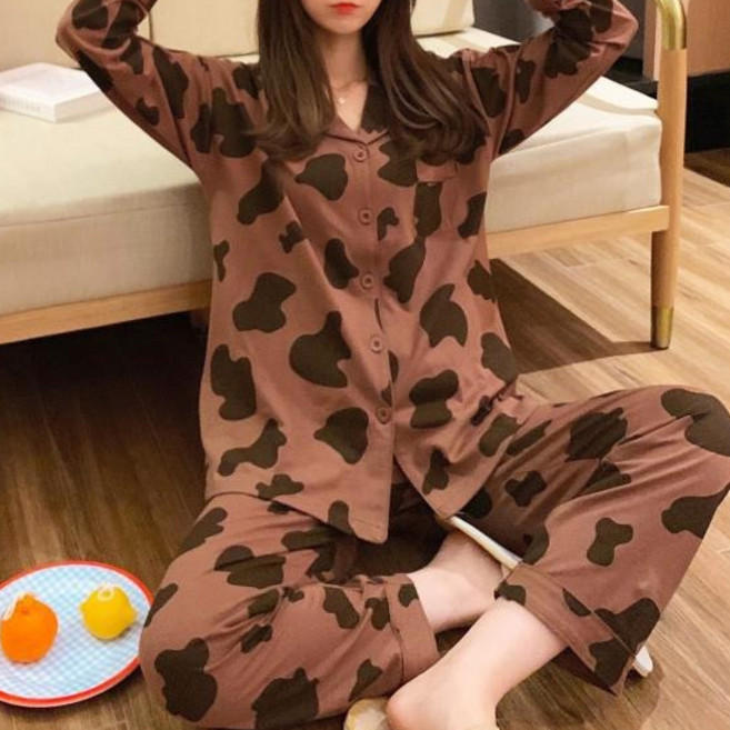 엘쏘 여성용 러블리 잠옷 상하의 세트