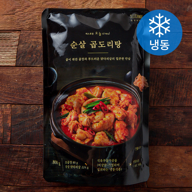일상적미식 순살 곱도리탕 (냉동), 800g, 1개