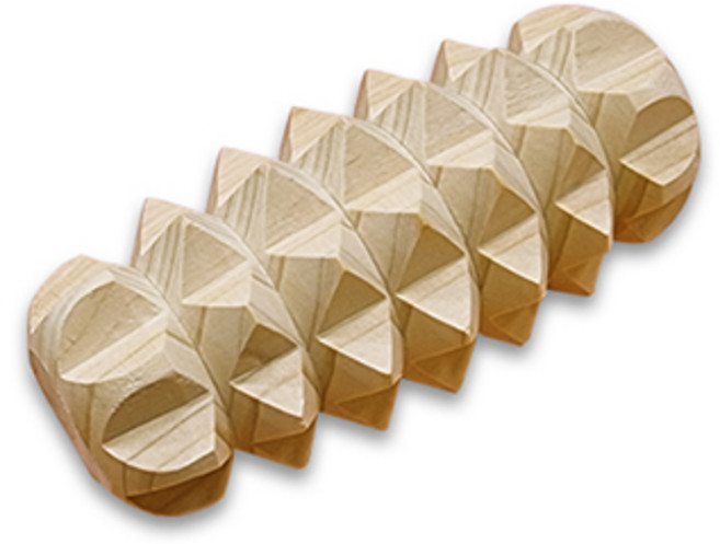 친환경편백아트 프리미엄 편백 통원목 손지압기 소, 랜덤발송, 1개