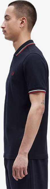 FRED PERRY 男款雙尖領襯衫 M3600