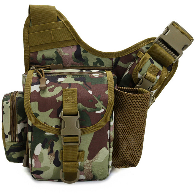 알로하리안 야전 밀리터리 혼캠 캠핑 가슴 수납백, 04 이탈리아 위장 one, 1개