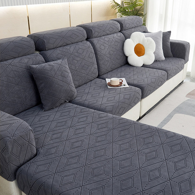 데이소이 미니멀 스타일 소파커버, 01 딥그레이, 1개