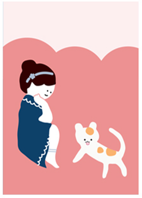 감성 아트웍 디자인캔버스 D 엔조이 키즈 라인, D45 러블리 데일리