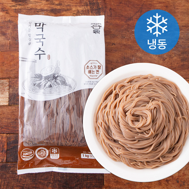 쿡탁 싱거운밥상 막국수 (냉동), 1kg, 1개