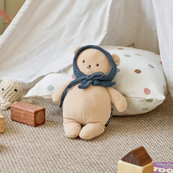 Modern House Bebe Bodeul 熊熊安撫玩偶 20cm, 米色, 1個, 35cm