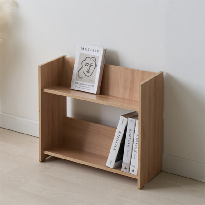 제우스가구 라인 DIY 책장, 내츄럴, 2단