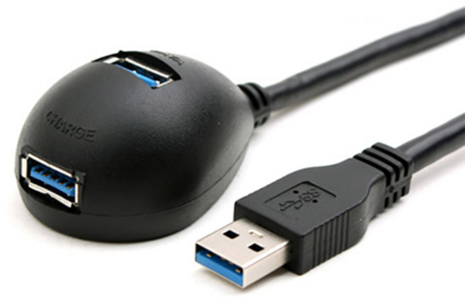 컴스 USB 3.0 도킹볼 연장케이블 U4151, 1개