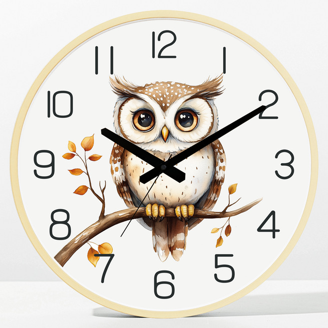 메르헨몬드 빅사이즈 대형 부엉이 무소음 벽시계 40cm, 베스트17