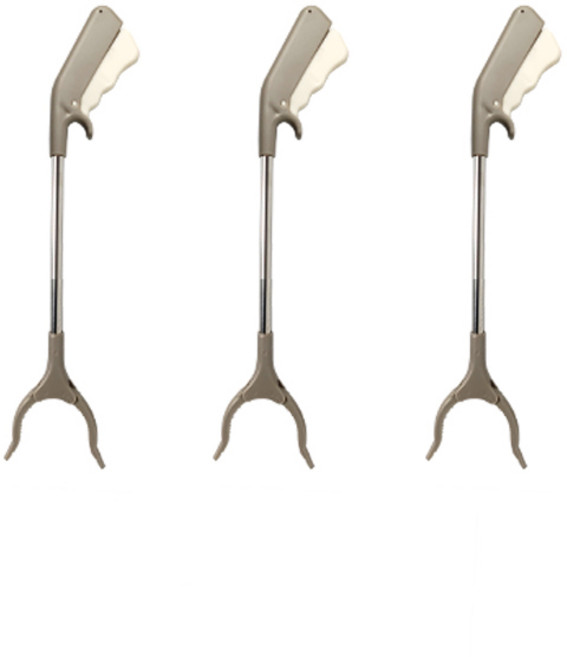 월드크린 크린집게 42cm, 혼합색상, 3개