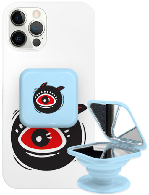 BANIMONG 方形鏡面支架硬式手機殼