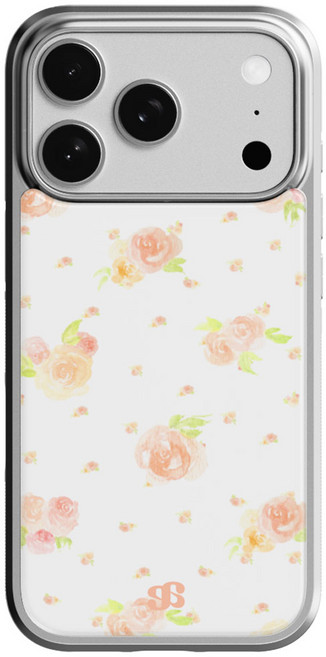 어프어프 로즈밀크 SILVER 에폭시 맥세이프 휴대폰 케이스