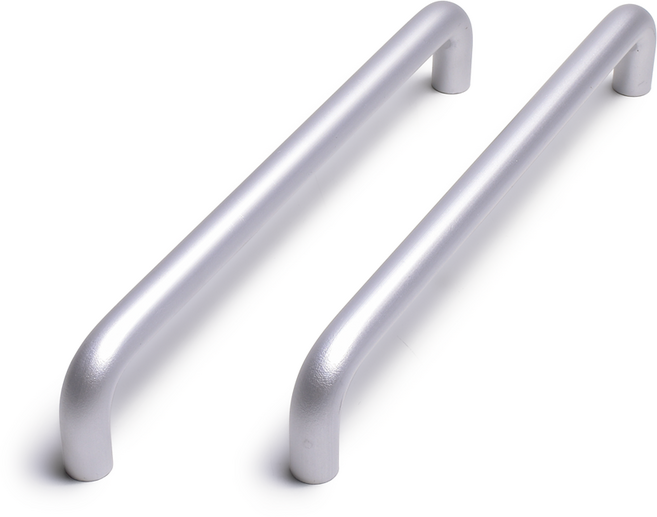 손잡이세상 14파이 베이직 2구 가구손잡이 실버 P224, 2개