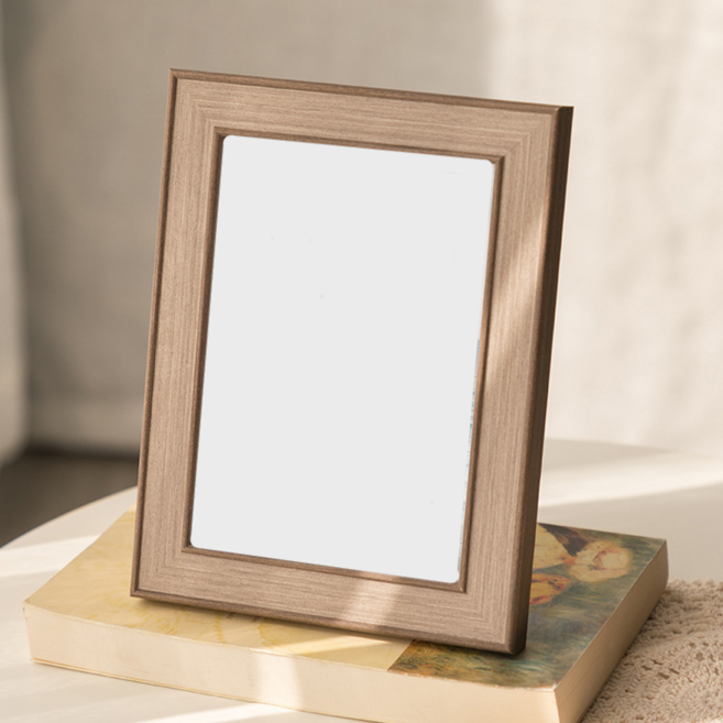 픽앤홈 고급깔끔 액자, 1개, 빈티지 원목