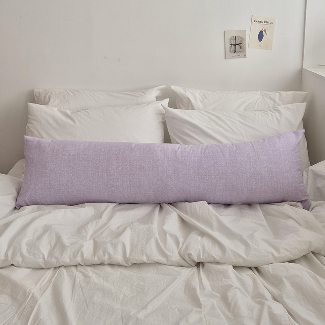 I'm Living 韓國製造 Semi-fiber Cosmo 多用途身體抱枕, 薰衣草紫