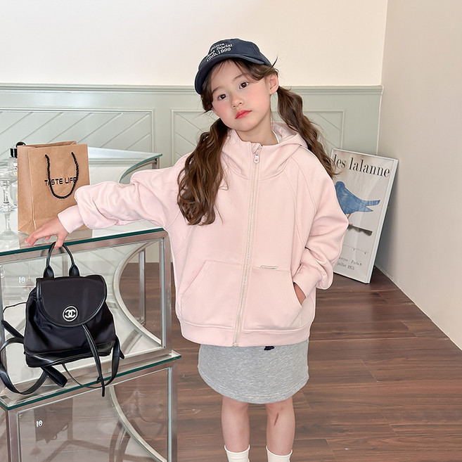 스타빈 캐주얼루즈 파스텔 후드집업