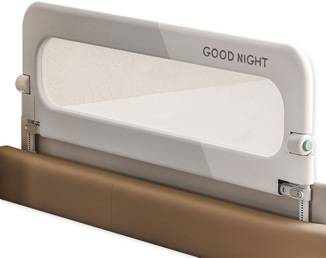 便利折疊式床邊護欄 防墜圍欄 1.5m, 灰色