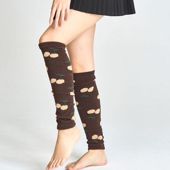 에이원패션 보온 탁텔 소프트 체리 수면토시 2켤레